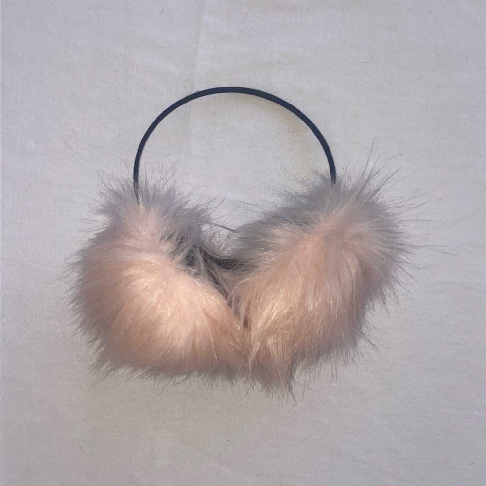 Free People Pink Ear Muffs